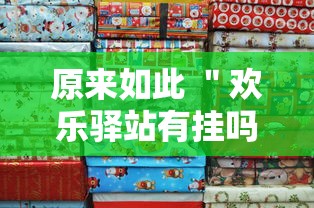 原来如此 ＂欢乐驿站有挂吗	”详细分享装挂步骤