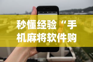 秒懂经验“手机麻将软件购买(透视)”-原来有挂