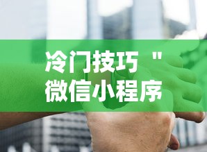 冷门技巧 ＂微信小程序赣牌圈辅助器”必胜开挂神器