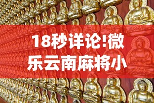 18秒详论!微乐云南麻将小程序开挂”(果然有透视挂)